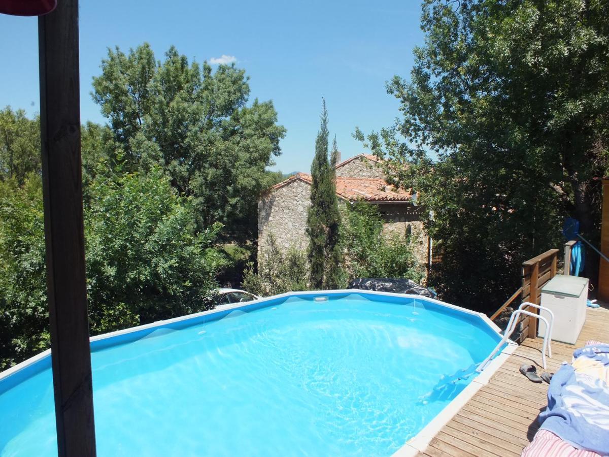 Sur La Bonnefooi Bed & Breakfast Prades-sur-Vernazobre Luaran gambar
