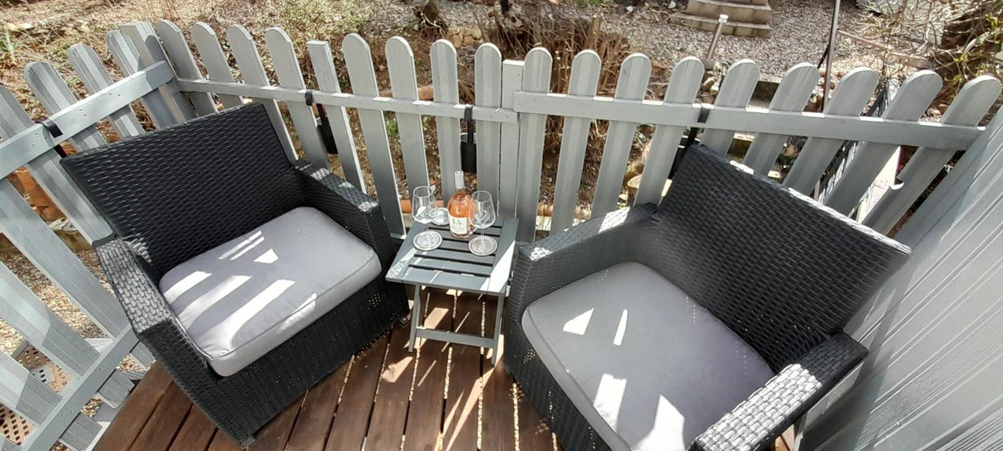 Sur La Bonnefooi Bed & Breakfast Prades-sur-Vernazobre Luaran gambar