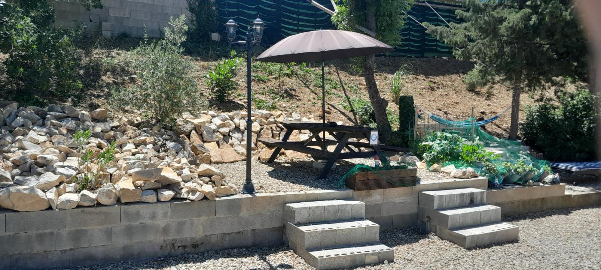 Sur La Bonnefooi Bed & Breakfast Prades-sur-Vernazobre Luaran gambar