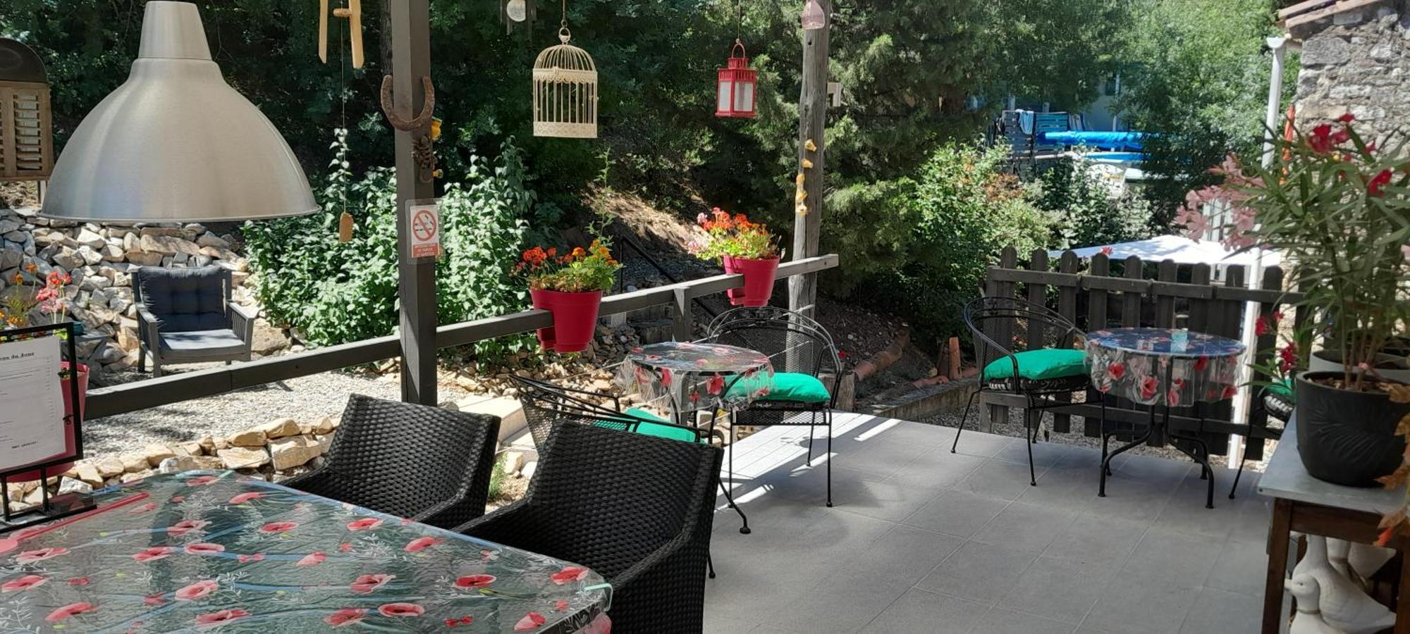Sur La Bonnefooi Bed & Breakfast Prades-sur-Vernazobre Luaran gambar