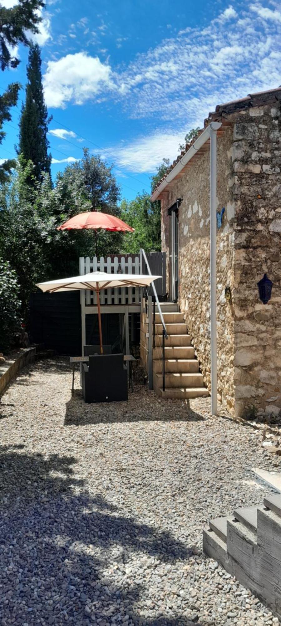 Sur La Bonnefooi Bed & Breakfast Prades-sur-Vernazobre Luaran gambar